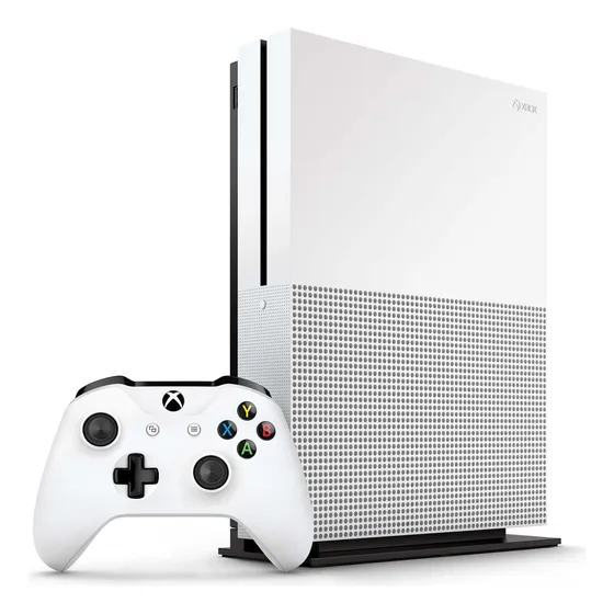 Console Xbox One S Microsoft 1tb 2 Jogos 1 Controle Nf