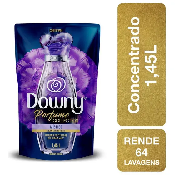 2x Downy Amaciante Concentrado Perfume Místico 1 X 1.45 Ml