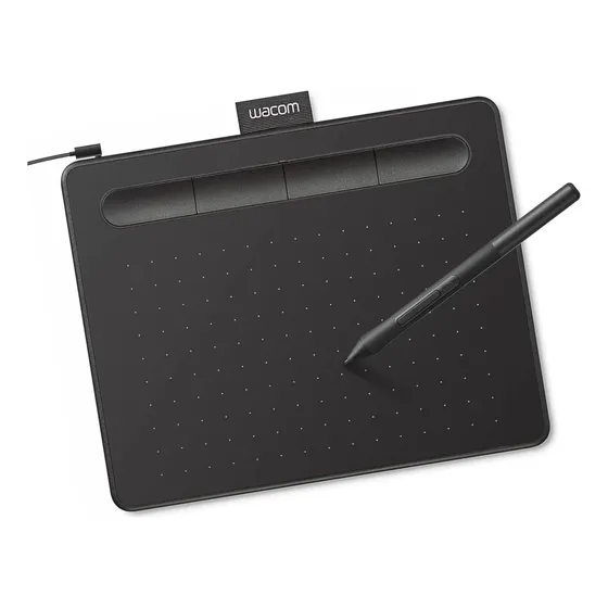 Wacom Intuos Small Graphics Drawing Tablet, Includes Trainin