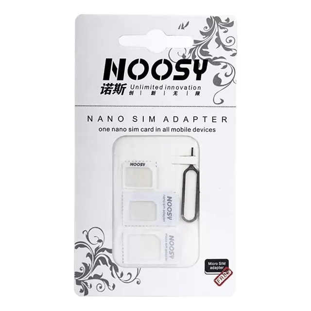 Adapatador Chip 3 En 1 Nano Micro Sim Tarjeta Celu Extraxtor