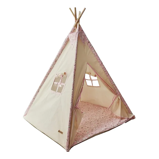 Carpa India Con Base Acolchonada, Tipi, Pijamada, Teepee 