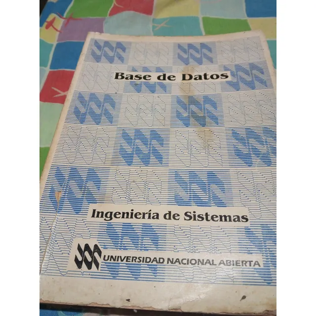 Libro De Base De Datos De La Carrera Ingeniería De Sistema D