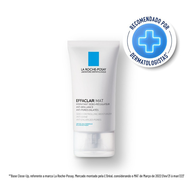 Hidratante Facial Effaclar Mat 40ml La Roche-posay Tipo De Pele Mista A Oleosa Hidratante Facial Effaclar Mat 40ml La Roche-posay Tipo De Pele Mista A Oleosa