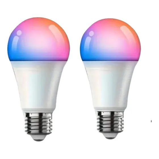 2x Smart Bulb Foco Inteligente Led Homekit Siri Alexa Google