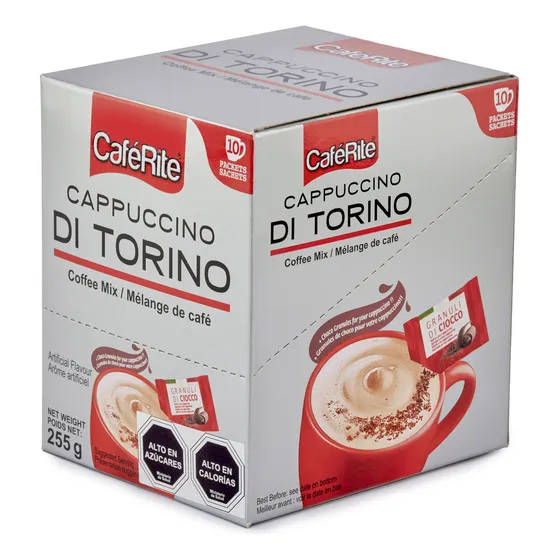 Café Caferite®cappuccino Ditorino Chocolate Display 10und