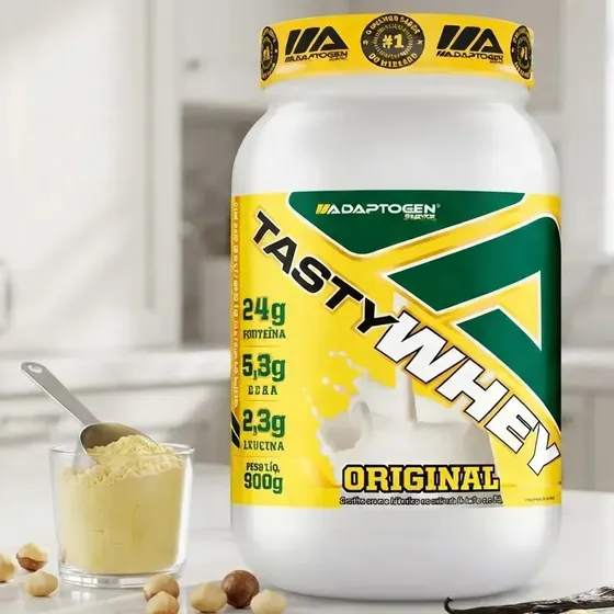 Whey protein Adaptogen Science Tasty Gourmet 3w em pó Sem sabor x 900g