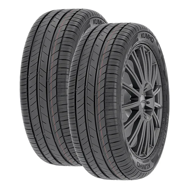 Paquete 2pz Kumho 205/55r16 Ecsta Hs52 91v