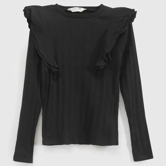 Polera Negro 8228 Colloky