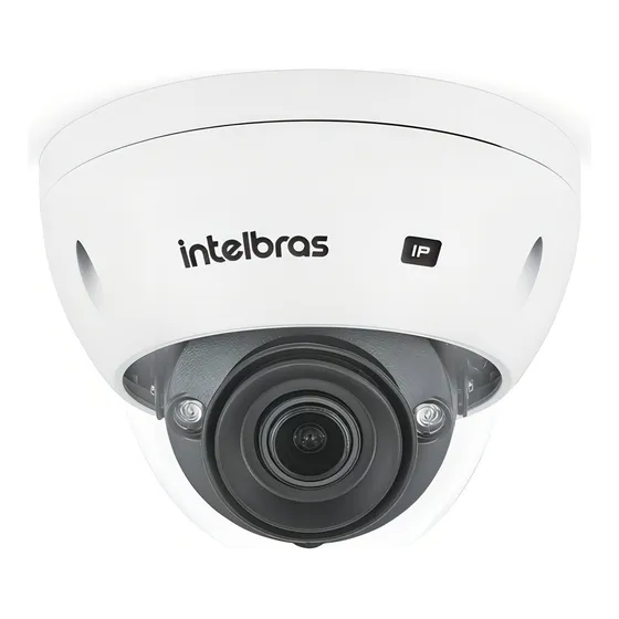 Câmera Ip Intelbras Vip 5550 D Z Ia Dome 5mp 2.7mm 13.5mm Cor Branco