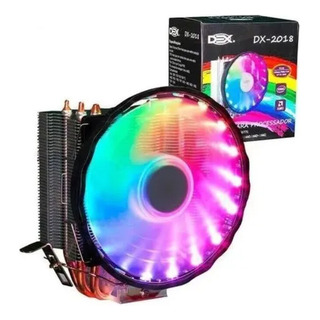 Cooler Processador Universal Intel E Amd Led Rgb Dex Dx-2018 Cooler Processador Universal Intel E Amd Led Rgb Dex Dx-2018