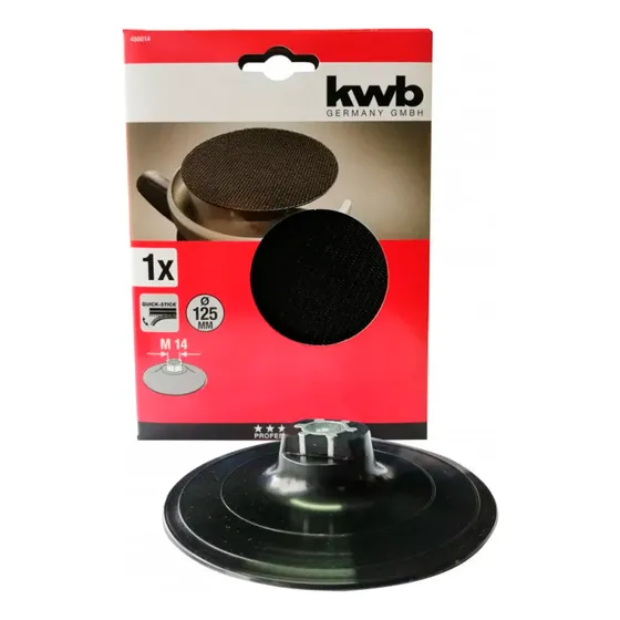 Plato Lijador 41/2  Con Velcro Kwb