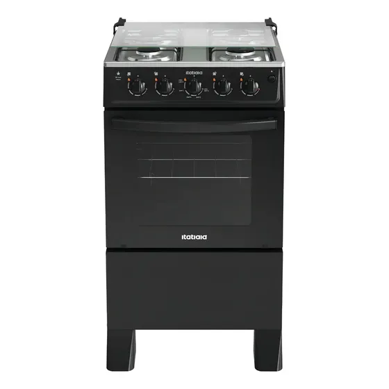 Fogão Itatiaia Star New 4 Bocas Mesa Inox Forno 48l-bivolt