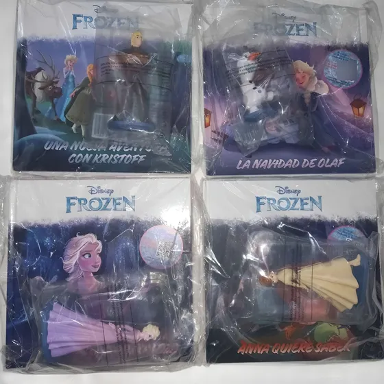 Frozen 2 Disney! Coleccion De 4 Figuras, Libros El Pais