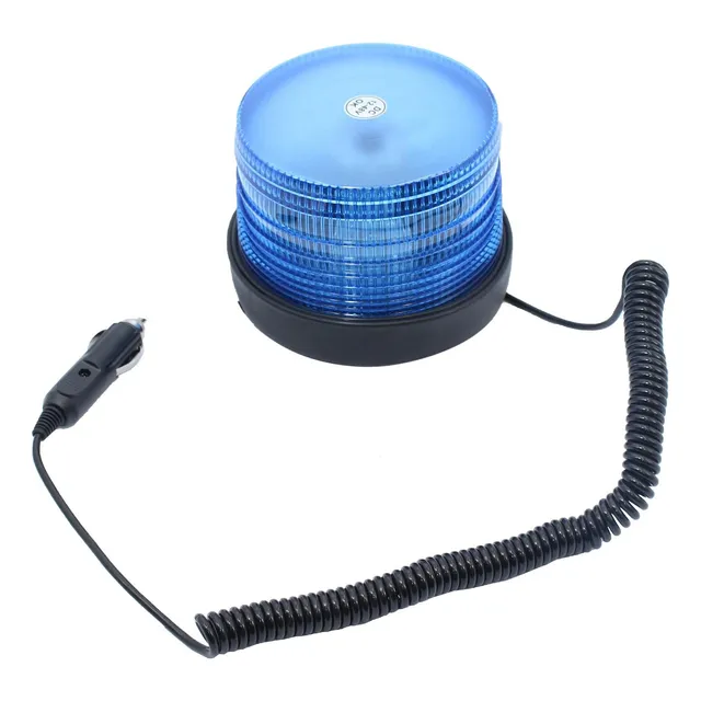 Baliza Led Azul 12 A 48 Volts