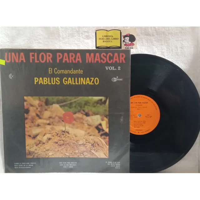 Lp - Acetato - Pablus Gallinazo - Una Flor Para Mascar - Orb