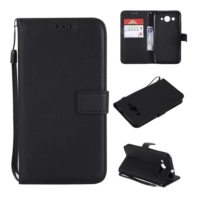 Protector Funda Tipo Agenda Flip Para Huawei Y3 Lite 2017 