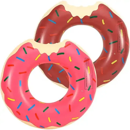 Flotador Salvavidas Modelo Donut Para Piscina O Playa 80cm