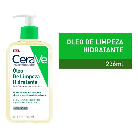 Óleo De Limpeza Hidratante 236ml Cerave Neutra