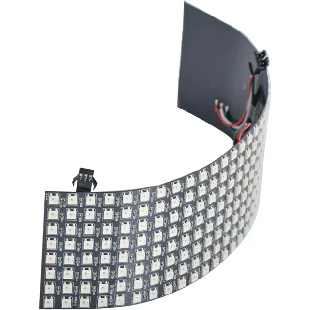Matriz Led De 8x32, 256 Píxeles, Ws2812b, Panel Led Di...
