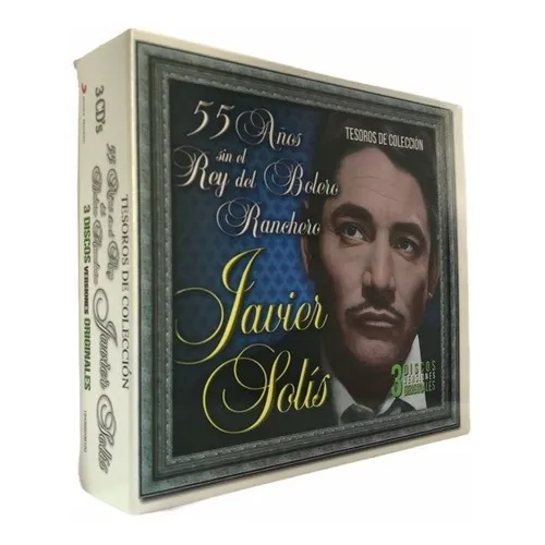 Javier Solis - Tesoros De Coleccion - Boxset 3 Discos Cd