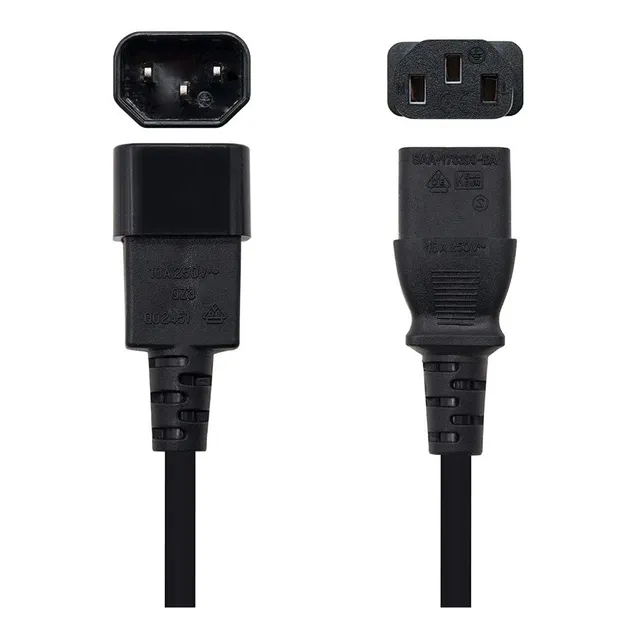 Cable De Poder Trautech Pe-pw0068 3m 10a C13 C14