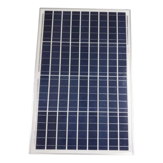 Panel Solar Policristalino 50w 18v 67,5x44,5cm