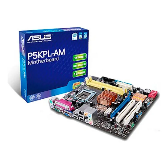 Placa Mãe Asus P5kpl-am 775 Ddr2 Nova Na Caixa