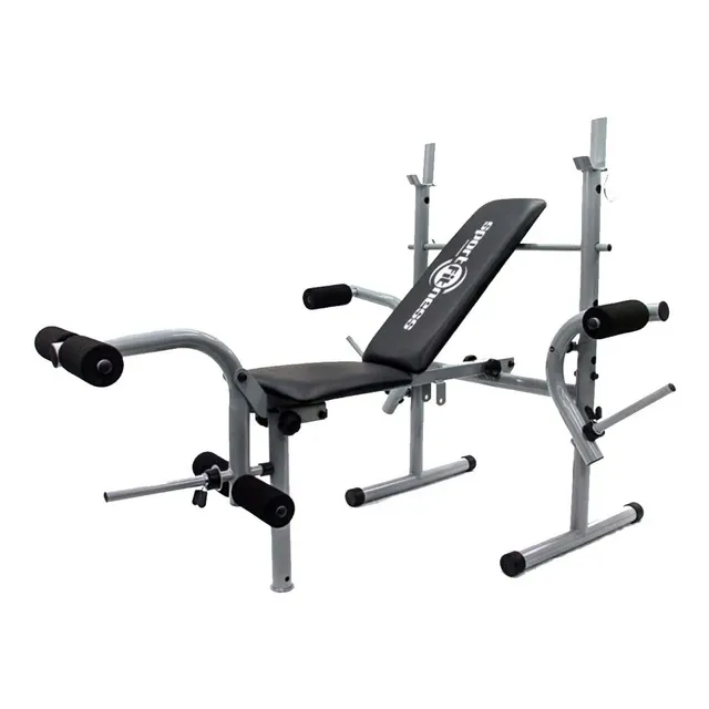 Banco Pesas Barras Musculación Sportfitness Multifuerza Gym