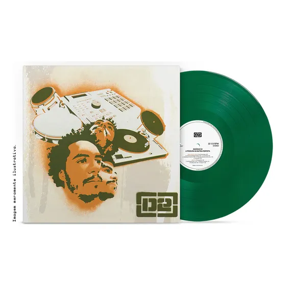 Lp Vinil Marcelo D2 - A Procura Da Batida Perfeita - Noize Edição Limitada