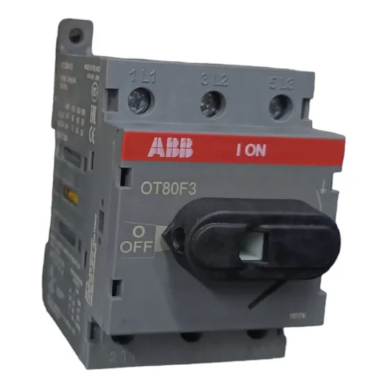 Interruptor Seccionador Abb Ot80f3 80a, 600 V
