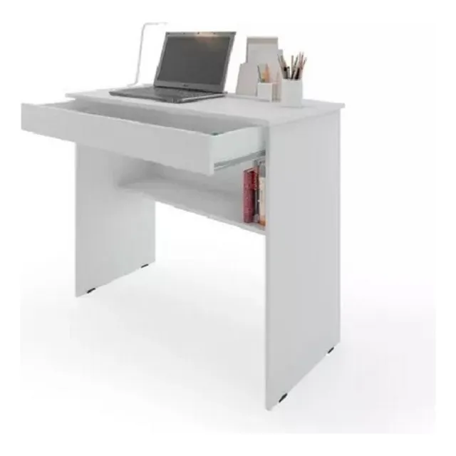 Escrivaninha Jr Moveis VitĂłria De 70m X 78cm X 40cm Branco Escrivaninha Jr Moveis VitĂłria De 70m X 78cm X 40cm Branco