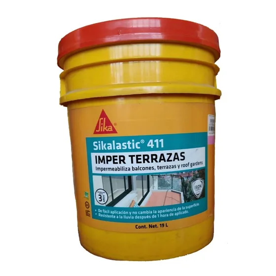 Sikalastik 411 Imper Terrazas. Cubeta 19 L