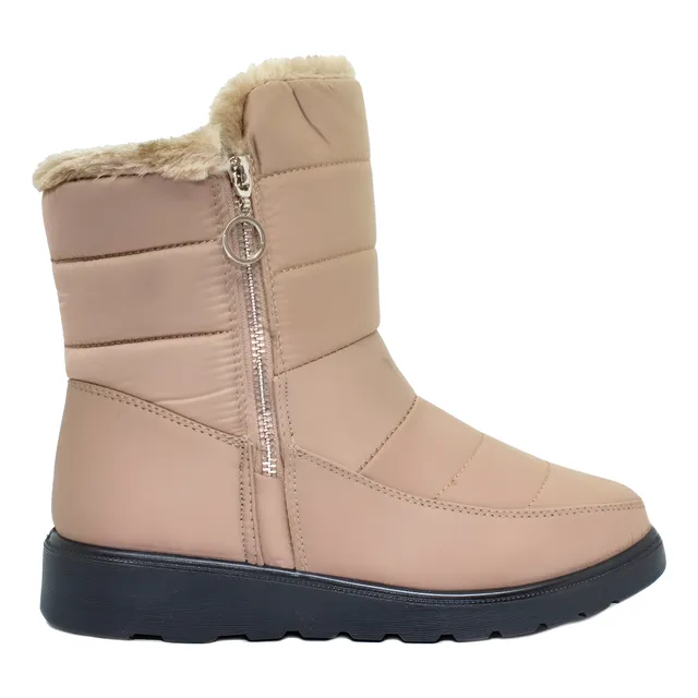 Bota Pre Ski Mujer Con Cierre Super Livianas Impermeable