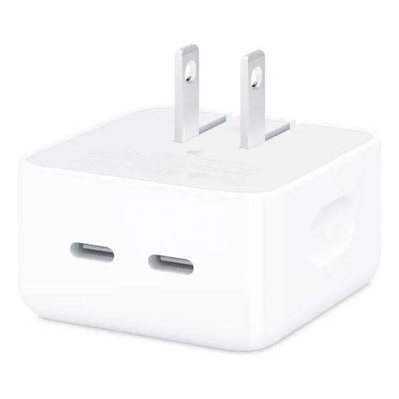 Cargador Apple 35w Dual Usb-c Compact Adapter Para iPhone