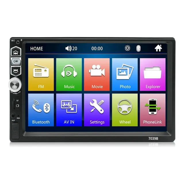 Reproductor Carro Pantalla Táctil Bluetooth Usb Mp5 7039