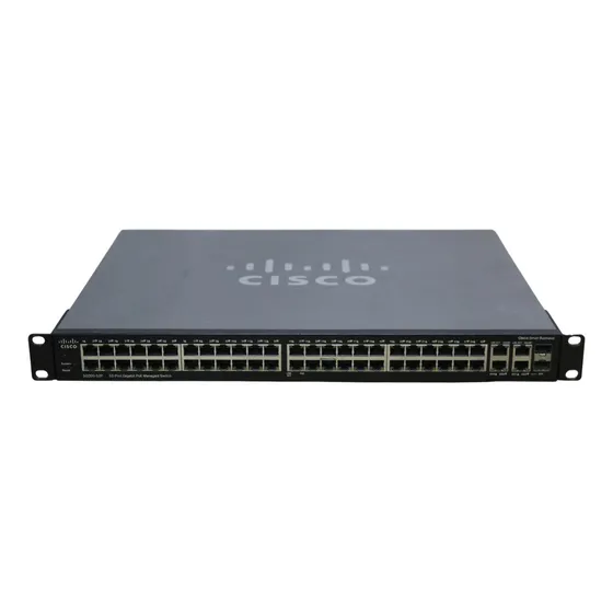 Switch Gigabit Cisco Sg300-52 50p/2 E 2 Sfp Nf E Garantia