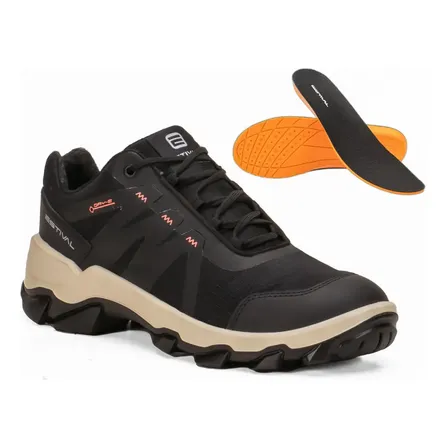 Sapato De Segurança All Black Hybrid Estival - Pvc Ca 47823 ESTIVAL