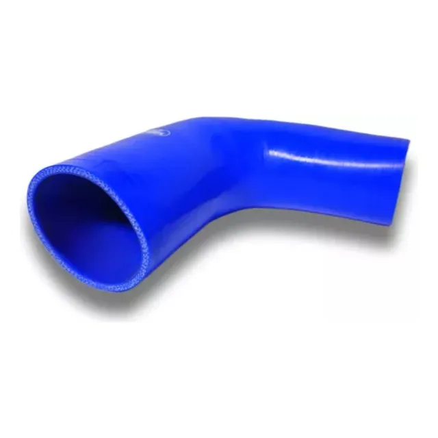 Acople De Silicona Codo 90° Unión 3' A 3' Copla Auto Tunning