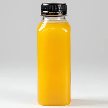 50 Garrafas Plasticas Pet 300ml Com Tampa Lacre Suco Bebidas Tampa Preta