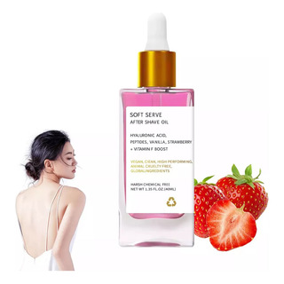 Aceite Para Después Del Afeitado Con Vainilla Y Fresa, Aceit Aceite Para Después Del Afeitado Con Vainilla Y Fresa, Aceit