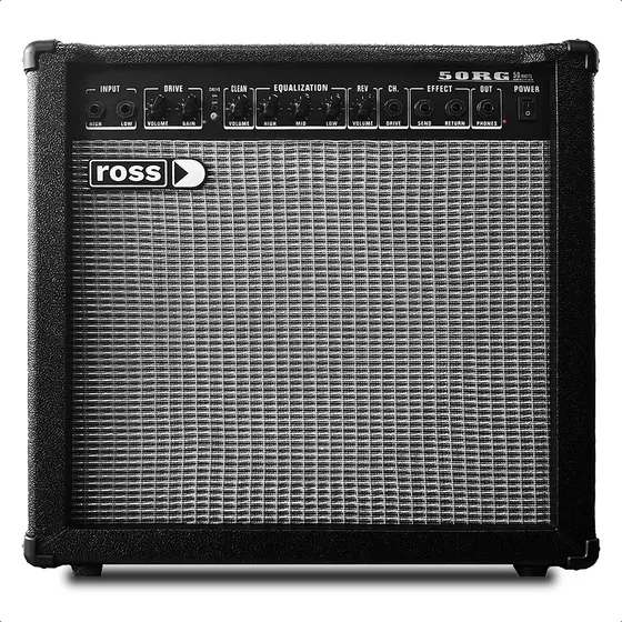 Amplificador De Guitarra 50w Efectos 2 Ch Reverb Distorsion