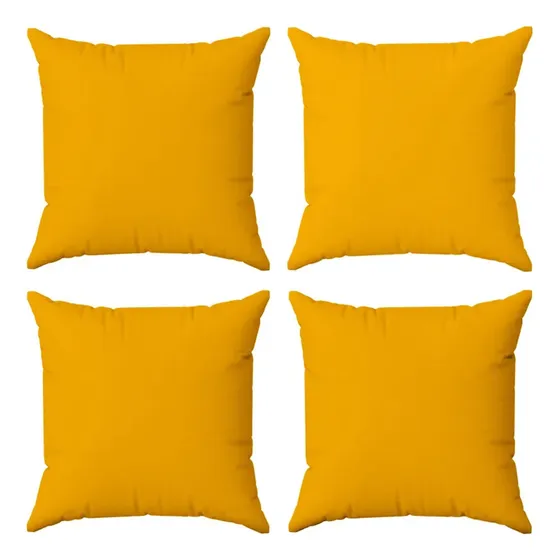 Kit 4 Capa De Almofadas Cores Modernas Oxford Decoracao Luxo