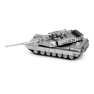 Tanque M1 Abrams Rompecabezas Metálico 3d Tanque M1 Abrams Rompecabezas Metálico 3d