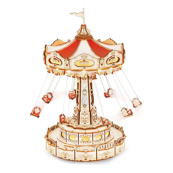 Robotime Puzzle 3d Paseo En Columpio Ea02 Rokr