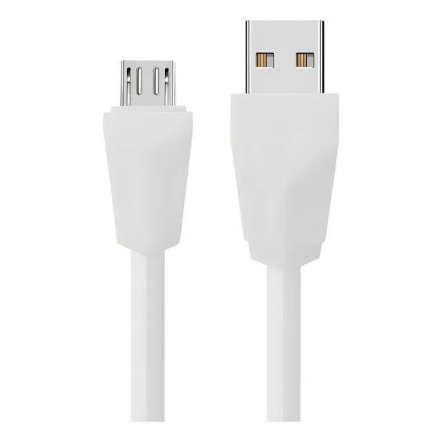 Cable De Datos Fujitel Micro Usb 1mt Blanco Usbmicro01b