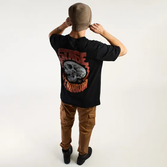Remera Hombre Kevingston Oslo Stage Negro