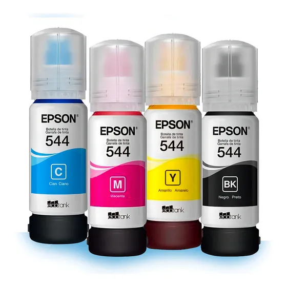 Kit de tinta para impresora Epson Kit T544 de 65 ml