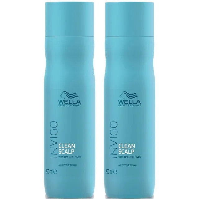 Dúo Shampoo Anticaspa Wella Invigo Clean Scalp 250ml
