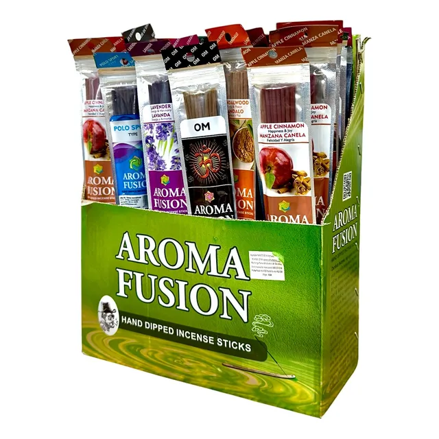 Sahumerios Aroma Fusión Darshan Por Mayor - Caja X75 Sobres