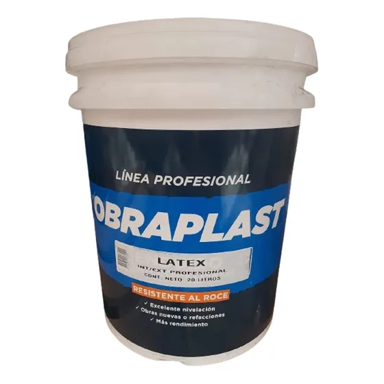 Pintura Látex Interior Exterior Blanco Mate 20l Sinteplast